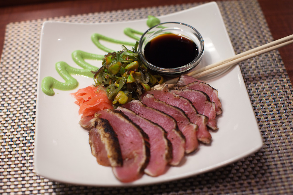 Seared ahi tuna
